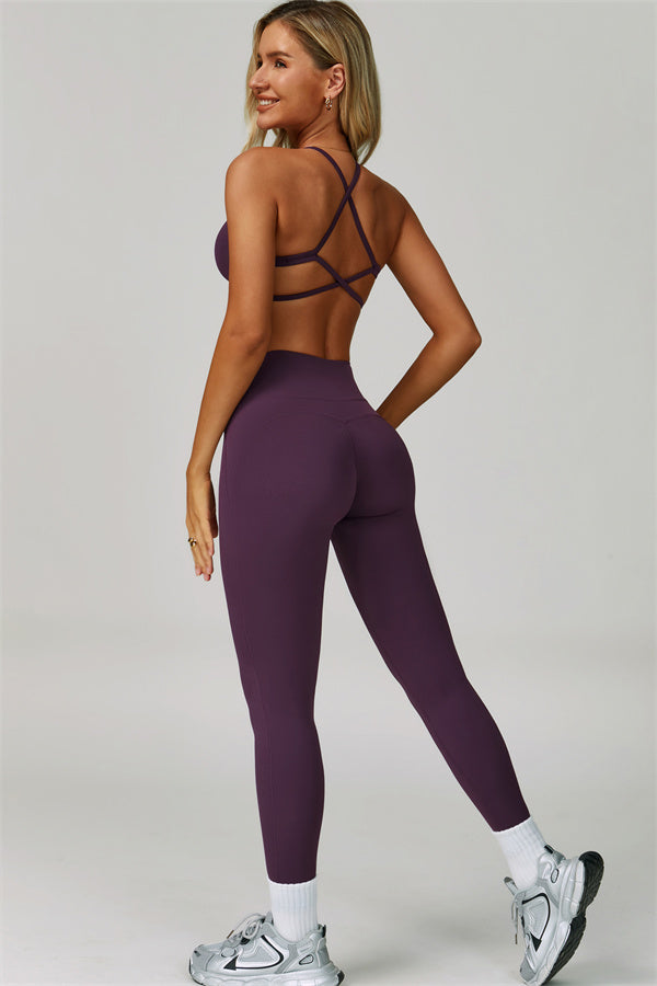 The Bold Cross Back Sports Bra