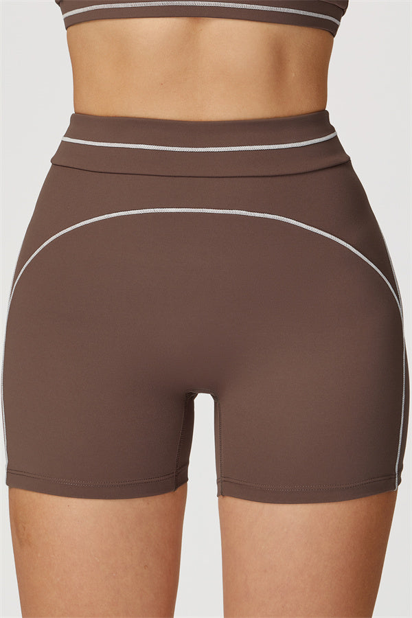 The Amara Long Sleeve T-shirt Shorts 2-Piece Set